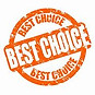 Orange circle with wording Best Choice